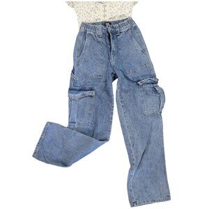 Simple Society cargo jeans, size 0/24